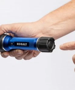 Kobalt Flashlights 350-Lumen LED Rechargeable Flashlight -Household Tools Shop 45365888 scaled
