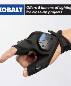 Kobalt Flashlights Finger light 5-Lumen LED Flashlight (Battery Included) -Household Tools Shop 45368717 scaled