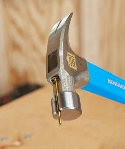 Kobalt Hammers 100-year anniversary 20-oz Smooth Face Steel Head Fiberglass Claw Hammer -Household Tools Shop 45373607