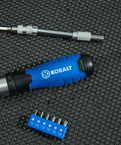 Kobalt Screwdrivers 27-Piece Rubber Handle Ratcheting Set Multi-bit Screwdriver Set -Household Tools Shop 45373627