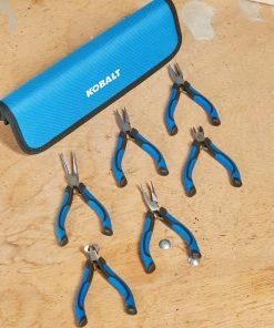 Kobalt Plier Sets 6pc mini pliers set with zip case 6-Pack Assorted Plier Set 8 Kobalt Plier Sets 6pc mini pliers set with zip case 6-Pack Assorted Plier Set -Household Tools Shop 45373817