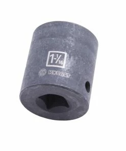 Kobalt Impact Sockets & Impact Socket Sets Standard (SAE) 1/2-in Drive 1-1/16-in 6-Point Impact Socket 7 Kobalt Impact Sockets & Impact Socket Sets Standard (SAE) 1/2-in Drive 1-1/16-in 6-Point Impact Socket -Household Tools Shop 45400303