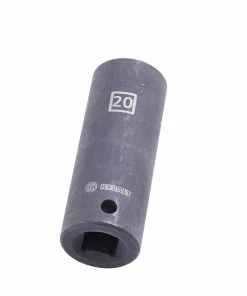 Kobalt Impact Sockets & Impact Socket Sets Metric 1/2-in Drive 20mm 6-Point Impact Socket -Household Tools Shop 45400319