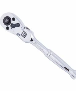 Kobalt Ratchets & Ratchet Sets 90-Tooth 1/4-in Drive Quick-release Flexible Head Standard Ratchet -Household Tools Shop 45400335