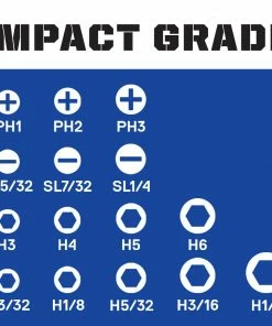 Kobalt Drive Tool & Socket Accessories 1/4-in Impact 11 Kobalt Drive Tool & Socket Accessories 1/4-in Impact -Household Tools Shop 45444801