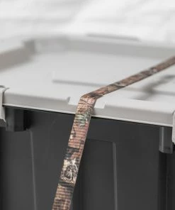 Kobalt Plastic Storage Totes X-large 24-Gallon (96-Quart) Grey Tote Latching Lid -Household Tools Shop 46358951 scaled