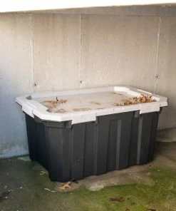 Kobalt Plastic Storage Totes X-large 24-Gallon (96-Quart) Grey Tote Latching Lid -Household Tools Shop 46358960 scaled