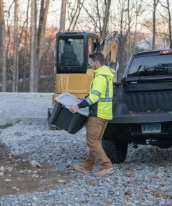 Kobalt Plastic Storage Totes X-large 24-Gallon (96-Quart) Grey Tote Latching Lid -Household Tools Shop 46358985 scaled