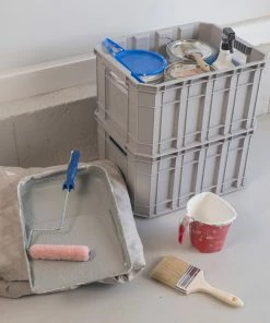 Kobalt Plastic Storage Totes Kobalt Stackable Crate -Household Tools Shop 46359367 scaled